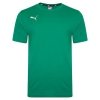 Puma t-shirt zielony koszulka męska na krótki rękaw logo na piersi